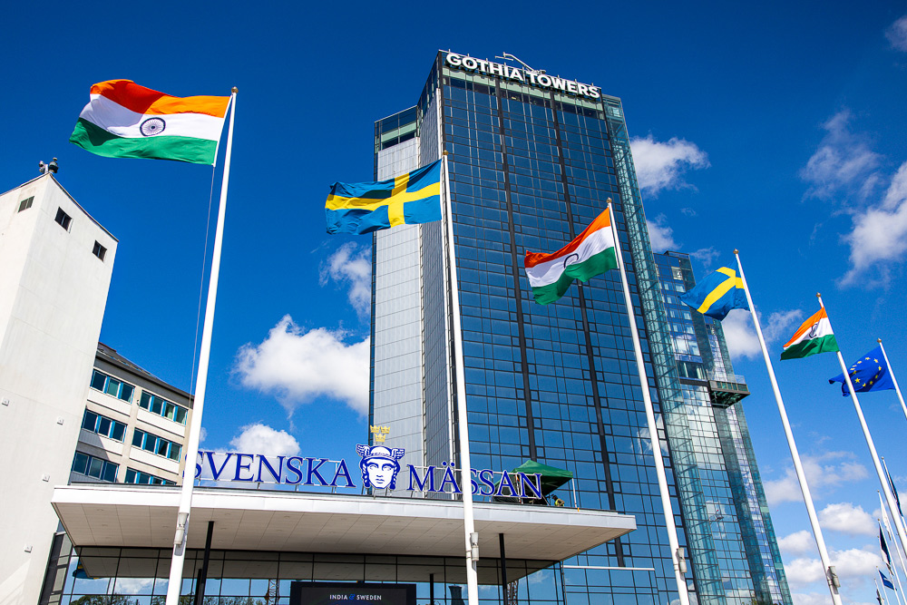 Indiens premiärminister besöker Göteborg